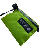 3.5"x4.5" Green 210D Robic Ripstop Nylon Zipper Pouch - Ultralight Pouch - Nylon Pouch - Ultralight Backpacking Gear - Trail Wallet