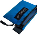 3.5"x4.5" Blue Ultralight Ecopak EXP200 Zipper Pouch - Challenge Ecopak - Ultralight Backpacking Gear - Recycled Fabric Pouch - Hiking Pouch