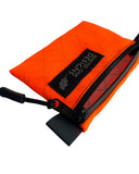 3.5"x4.5" Orange Ultralight Ecopak EXP200 Zipper Pouch - Challenge Ecopak - Ultralight Backpacking Gear - Recycled Fabric Pouch