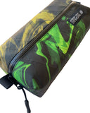 Ultralight Yellow Green Gradient X-Pac 8”x4”x2" Box Pouch - VX21 X-Pac Pouch - Ultralight Backpacking Gear - Hiking Pouch