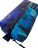 Ultralight Blue Purple Gradient X-Pac 8”x4”x2" Box Pouch - VX21 X-Pac Pouch - Ultralight Backpacking Gear - Hiking Pouch