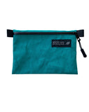 5"x7" Teal Ultralight X-Pac Zipper Pouch - VX21 X-Pac Pouch - Ultralight Backpacking Gear - EDC Pouch - Hiking Pouch - First Aid Kit Pouch