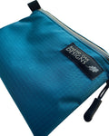 Blue 210D Robic Ripstop Nylon Zipper Pouch - 5"x7"