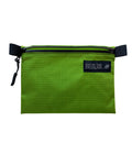 5"x7" Green 210D Robic Ripstop Nylon Zipper Pouch - Ultralight Pouch - Nylon Pouch - Ultralight Backpacking Gear - Hiking Pouch