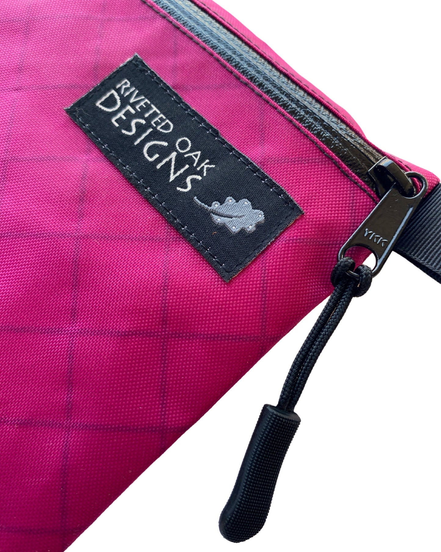 5"x7" Magenta Ultralight Ecopak EXP200 Zipper Pouch - Challenge Ecopak - Ultralight Backpacking Gear - Recycled Fabric Pouch