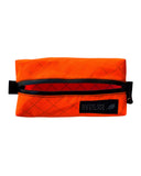 Ultralight Safety Orange Ecopak 6”x3”x2" Box Pouch - Ecopak EXP200 Pouch - Ultralight Backpacking Gear - Hiking - Recycled Fabric Pouch