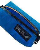Ultralight Blue 6”x3”x2" Box Pouch - VX21 X-Pac Pouch - Ultralight Backpacking Gear - Hiking Pouch - Possibles Pouch