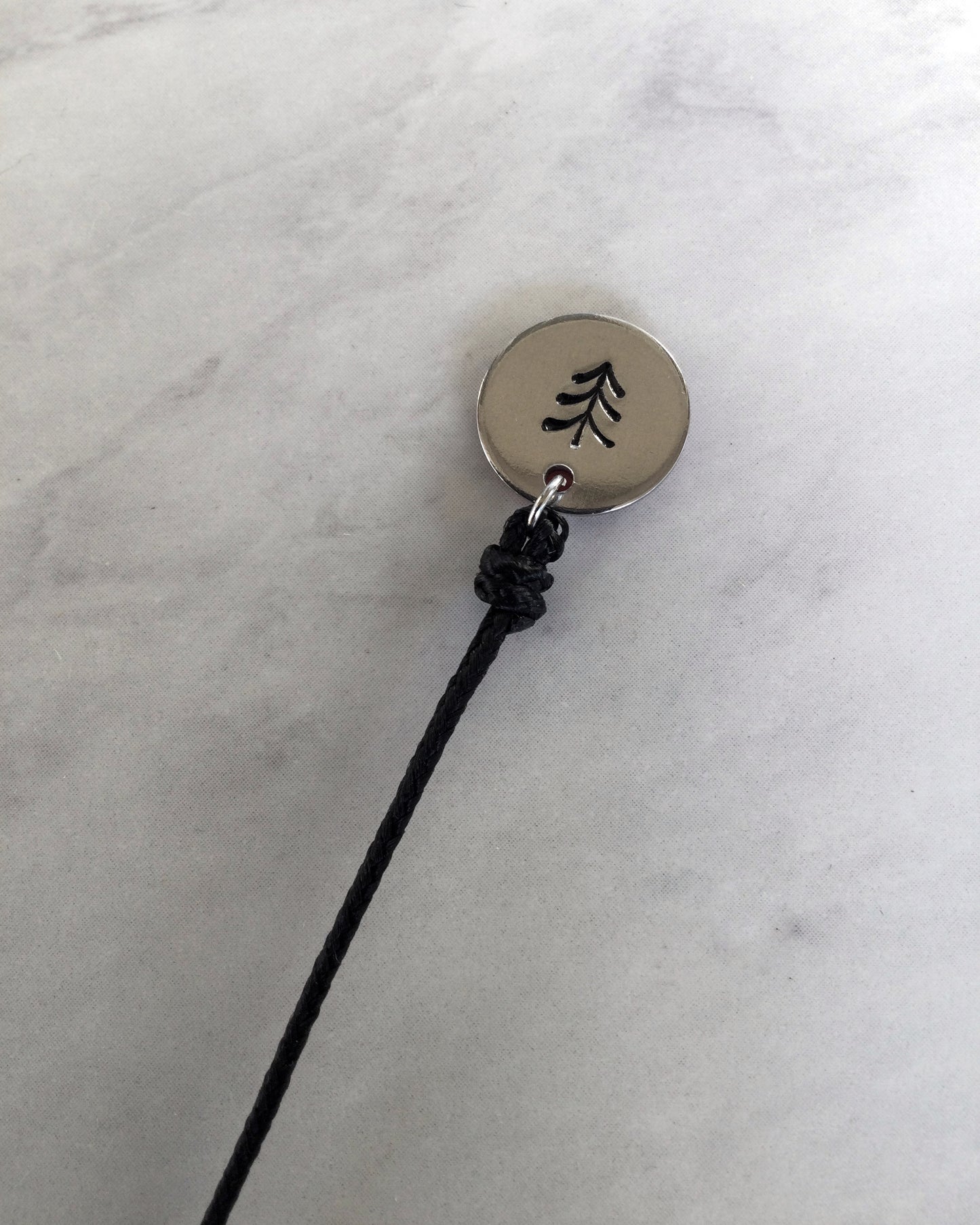 Pine Tree Camera Lens Cap Leash