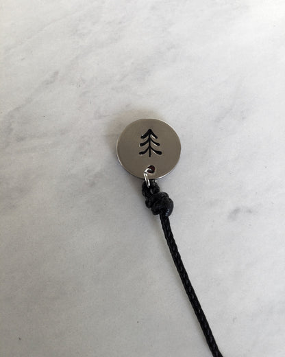 Pine Tree Camera Lens Cap Leash