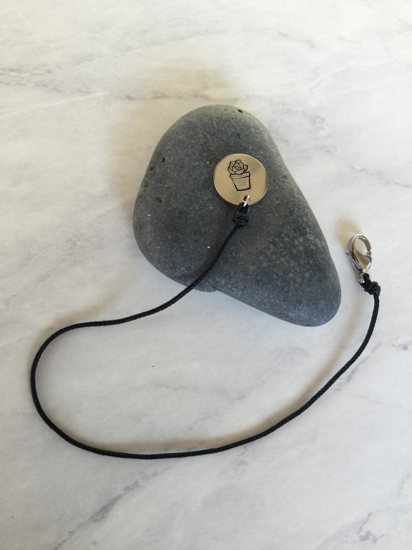 Succulent Camera Lens Cap Leash