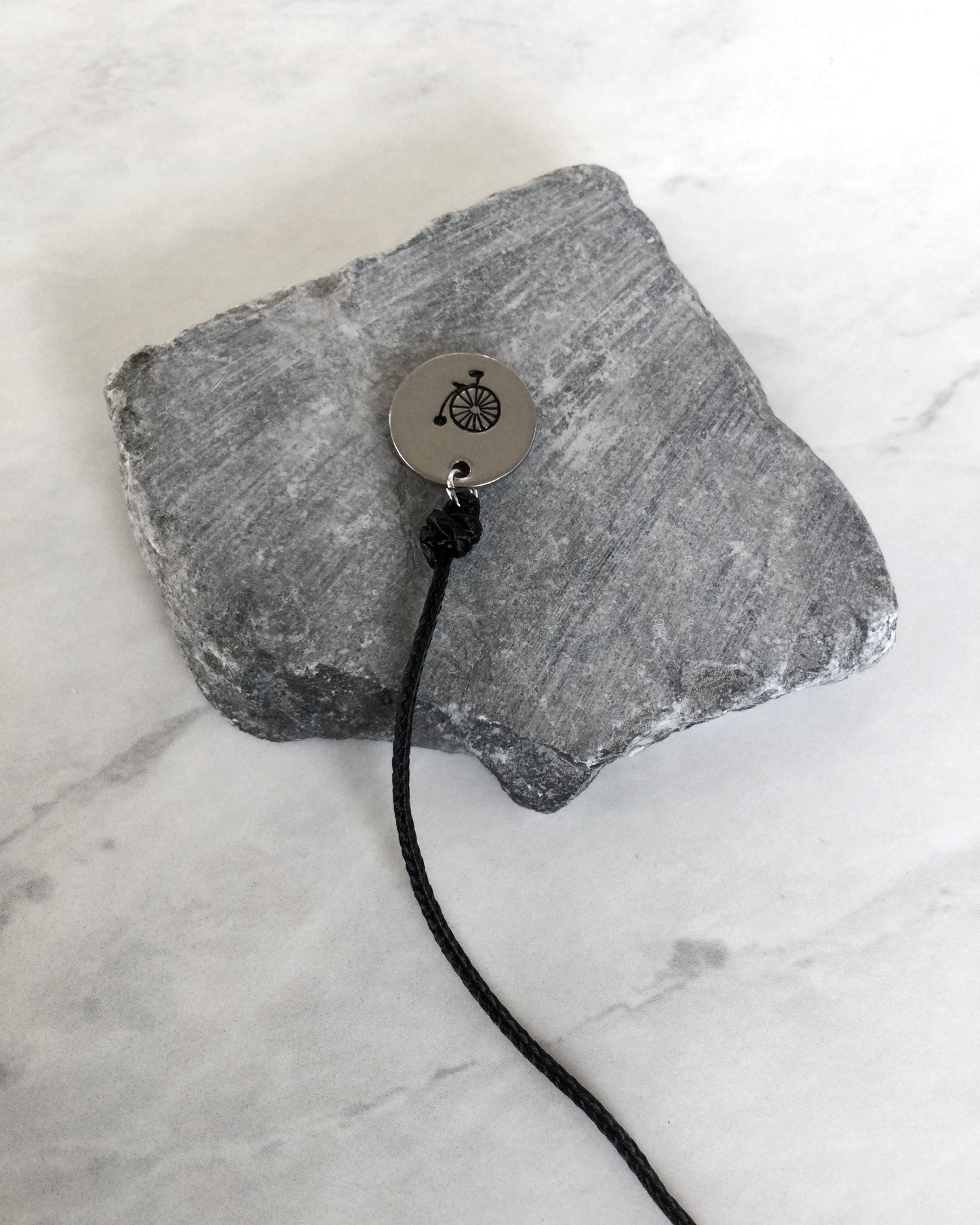 Vintage Bicycle Camera Lens Cap Leash
