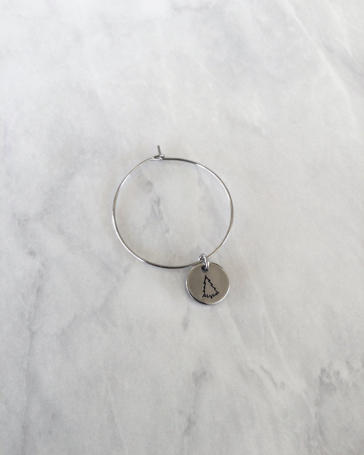 Outdoor Adventures Stainless Steel Wineglass Charms